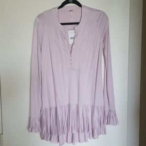 NWT Free People Henley Dress Tunic XS
